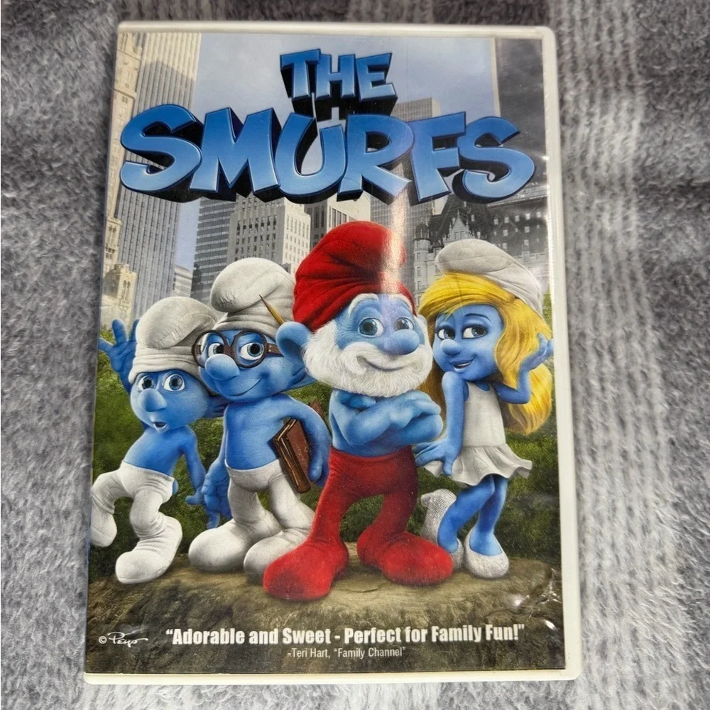 The Smurf’s DVD 2011 Live Action/ Animated Film